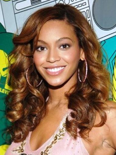 Perruques Beyoncé Brune 18" Sans Frange Impertinent
