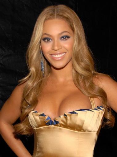 Perruques Beyoncé Blonde 22" Sans Frange Fabuleux