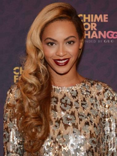 Perruques Beyoncé Brune 22" Sans Frange en ligne
