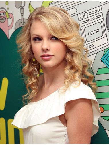 Perruques Taylor Swift 14" Idéale Blonde