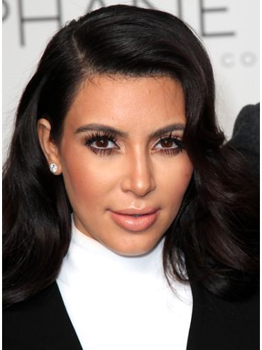 Perruques Kim Kardashian 18" Réduction Noir