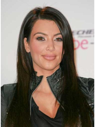 Perruques Kim Kardashian 22" Flexible Noir