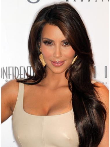 Perruques Kim Kardashian 26" Merveilleuse Brune