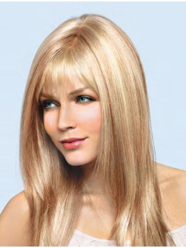 Perruques Cheveux Humaines 16" Bonne Blonde