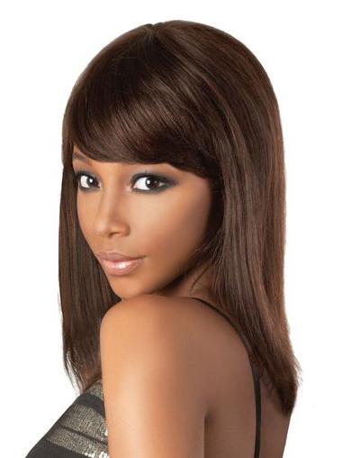 Remy Human Perruques Lace 18" Exquise Brune
