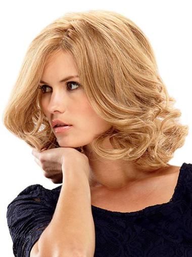 Perruques Cheveux Humaines 14" En Vogue Blonde