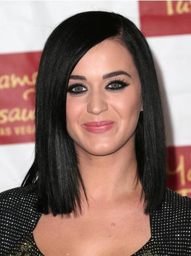 Perruques Katy Perry 12" Pratique Noir