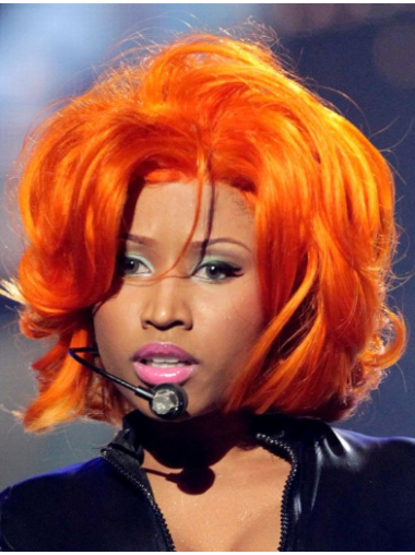 Perruques Nicki Minaj Cheveux Synthétique Ombré 10" Ondulé