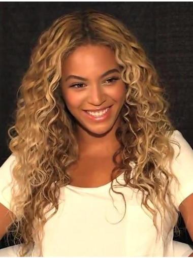 Perruques Fantastique Longue Bouclé Blonde Beyoncé Inspired