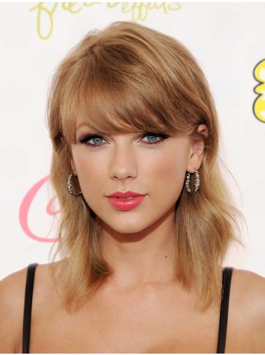 Perruques Fabuleux Longueur d’Epaule Ondulé Blonde Taylor Swift Inspired