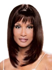 Perruques Beverly Johnson style Lace Front Lisse 14"