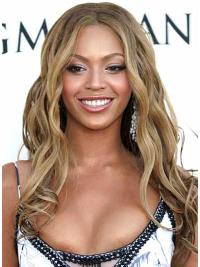 Perruques Beyoncé Elégante Blonde Longue Ondulé 